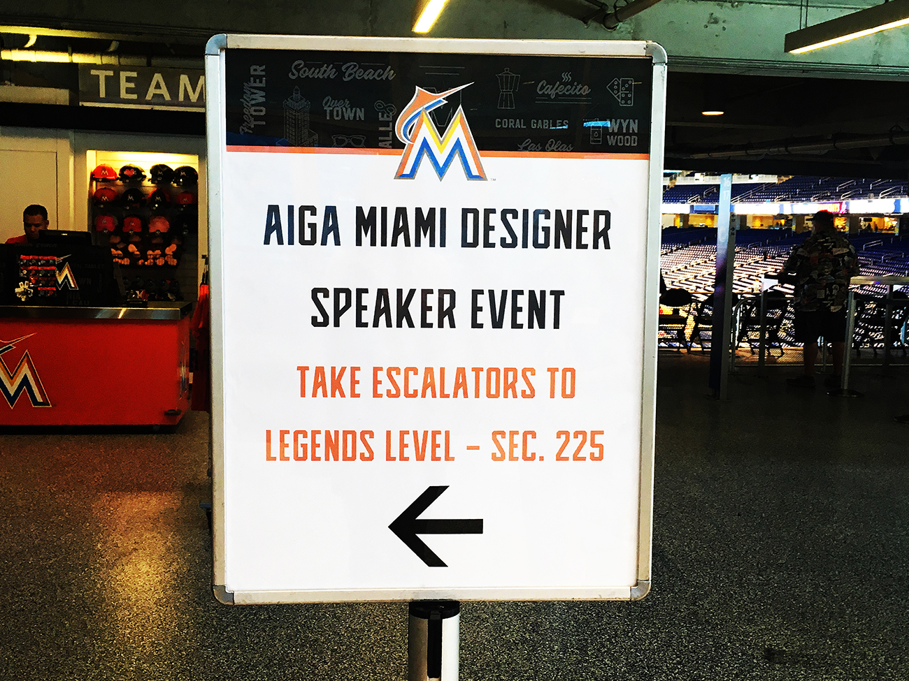 Designing for Baseball + Miami Marlins vs. Braves game Recap